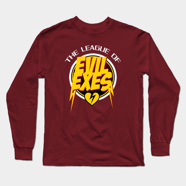 The League of Evil Exes Long Sleeve T-Shirt by Meta Cortex